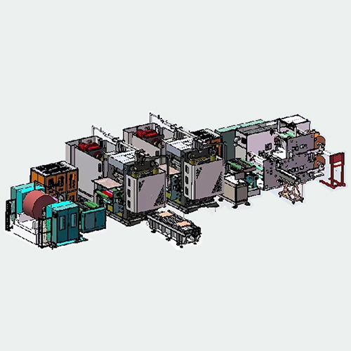 High-precision Double Continuous Rolling Roll Pressing Slitting Machine