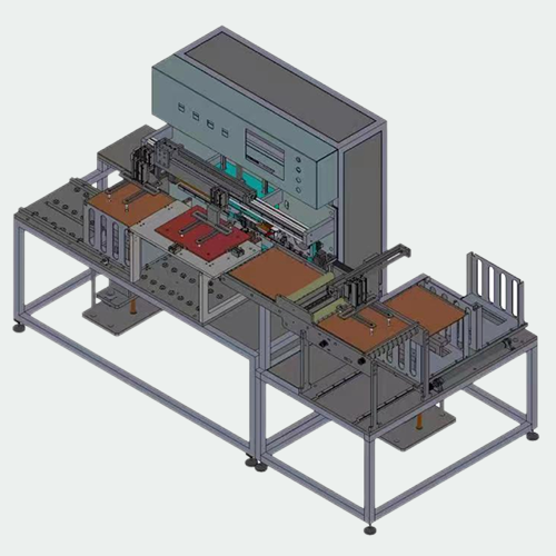 Tape Pasting Machine For Single Electrode 