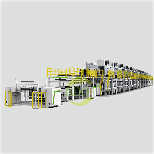 Double-layer precision extrusion coating machine